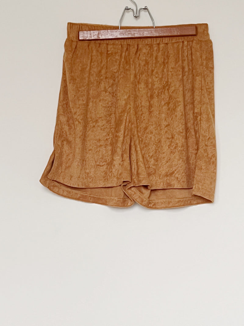 Sample - Brown Terry Shorts
