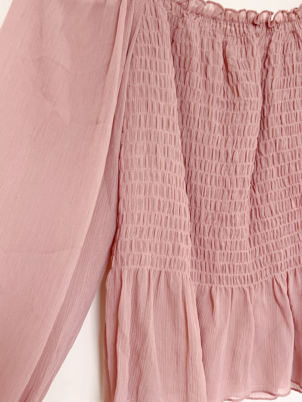 Sample - Sheer Lavender Coco Blouse