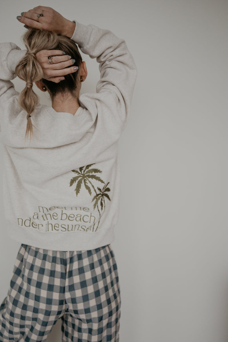Sunset Crew Neck Sweater