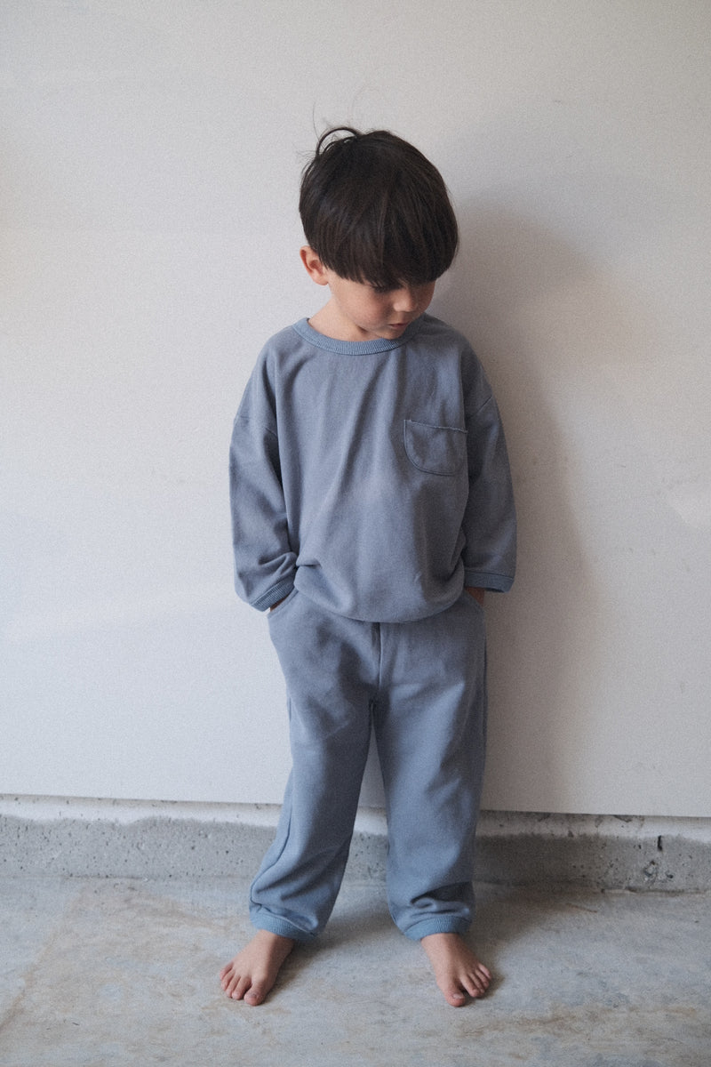 Terry Pants - French Blue
