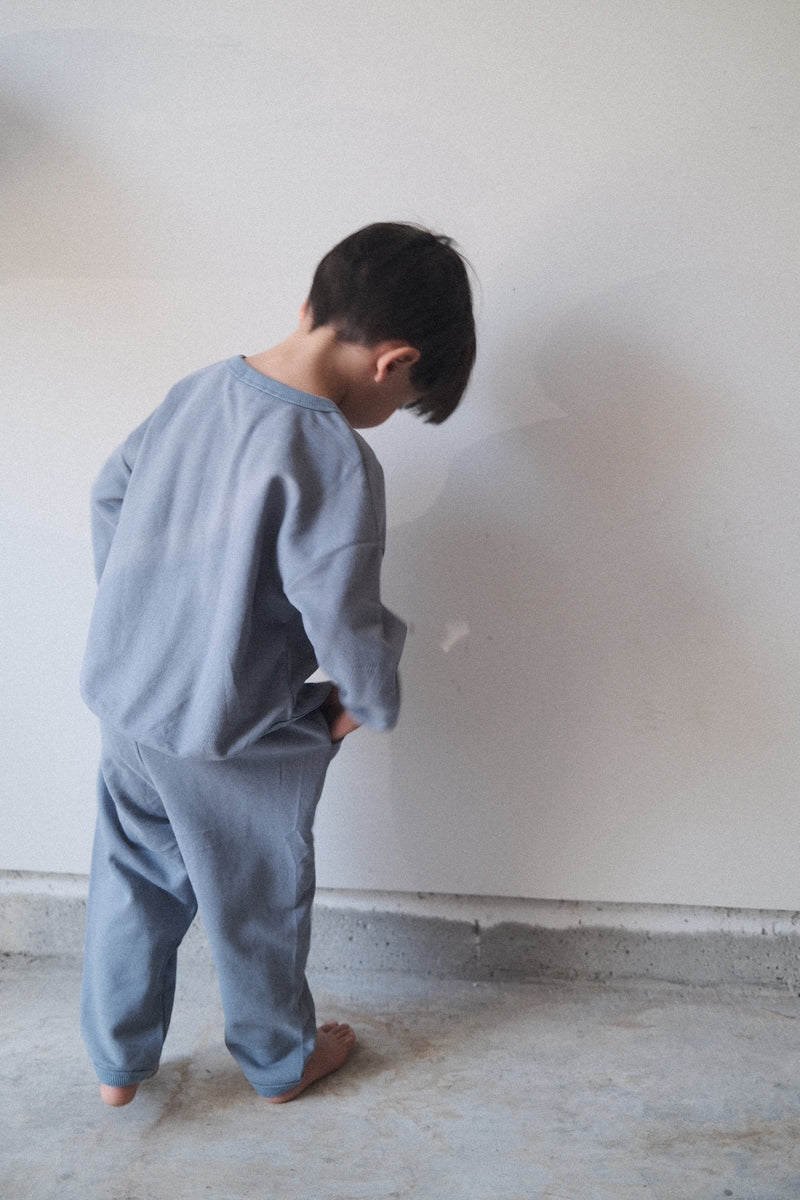 Terry Pants - French Blue
