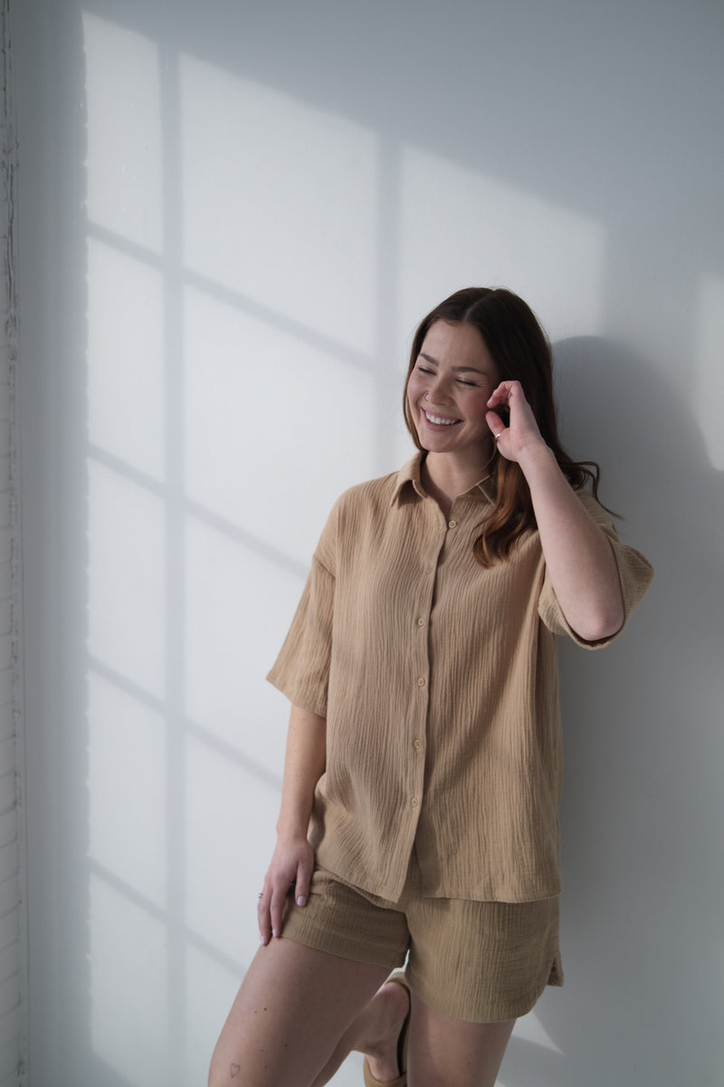 Coco Gauze Top