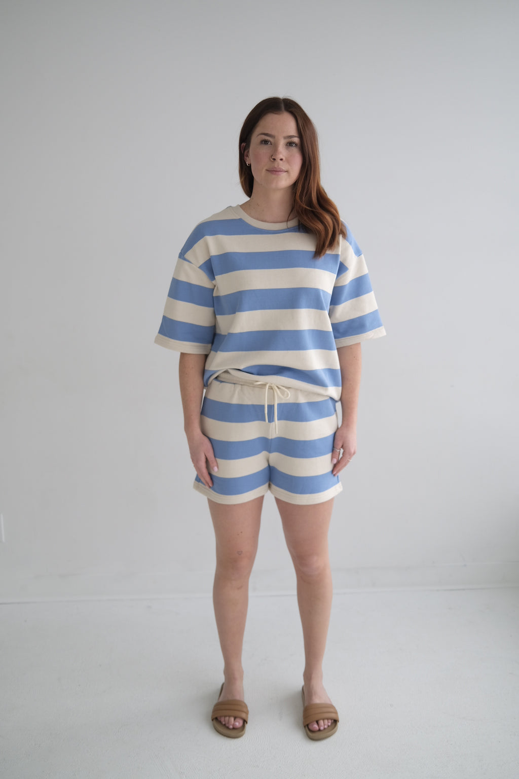 Stripe Terry Top