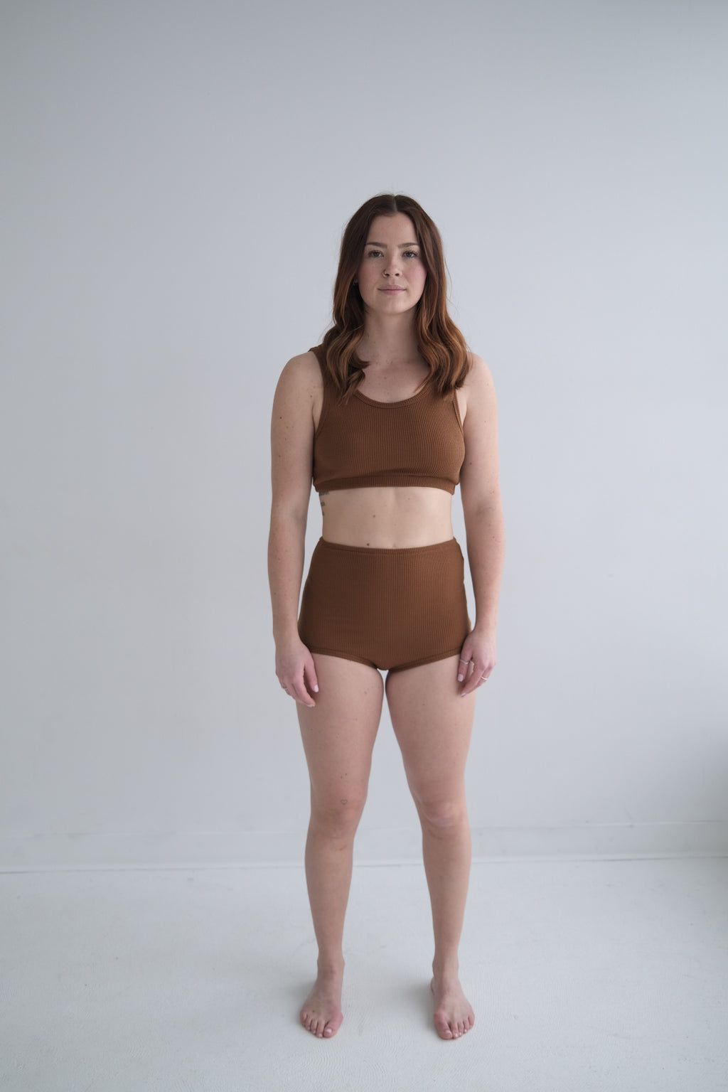 Full Crinkle Bikini Set