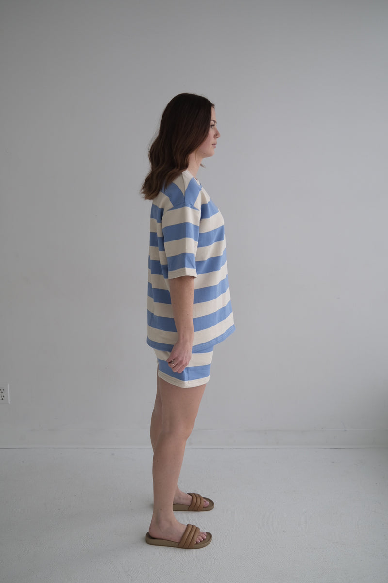 Stripe Terry Top
