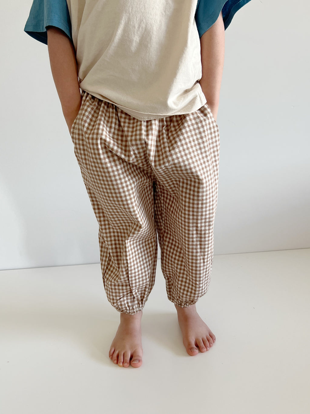Gingham Pants