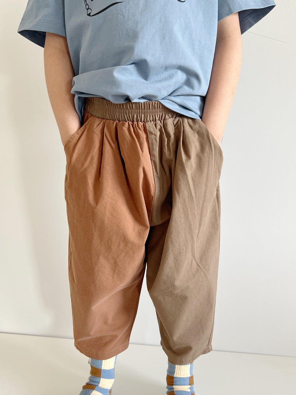 Colour Block Pants
